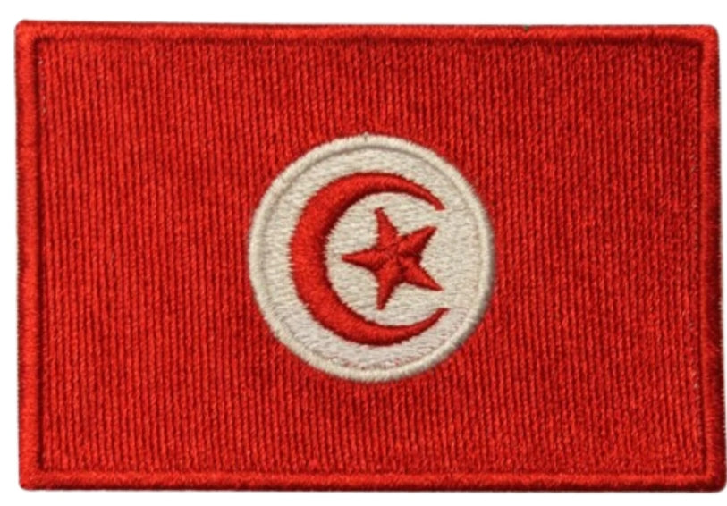 Drapeau Tunisie brodé