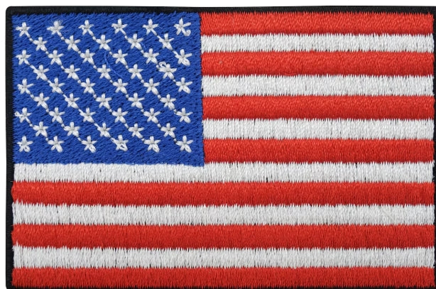 Drapeau USA brodé