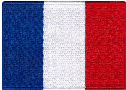 Drapeau France brodé